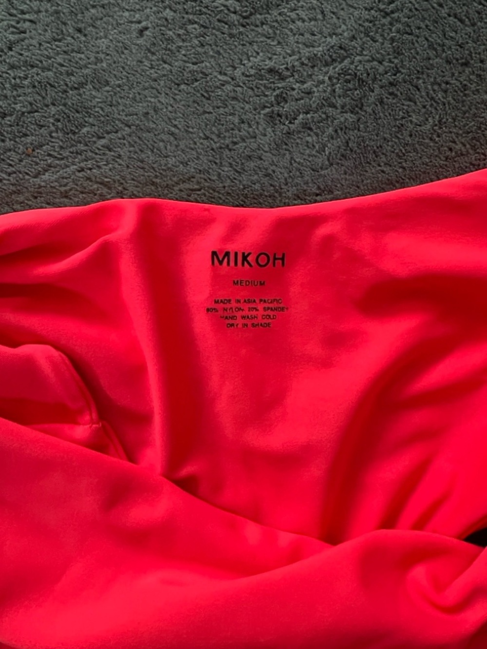 MIKOH Plunge One Piece Swimsuit - Picture 3 of 4